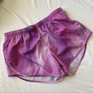Nike Modern‎ Tempo Purple Dri-Fit Athletic Running Shorts Size Small EUC